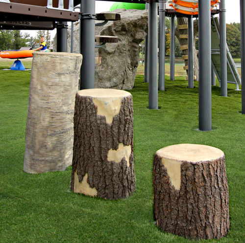 游乐障碍训练器材 - TREE STUMPS BIRCH    - little tikes - 户外 / 步进式