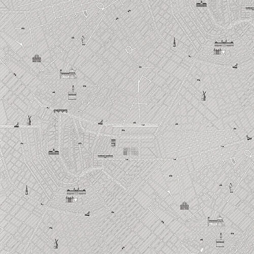 现代风格墙纸 - URBAN  - Devon&Devon - 图案 / 仿墙纸 / 灰色