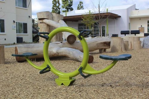 金属跷跷板 - progressive design playgrounds - 用于游乐场