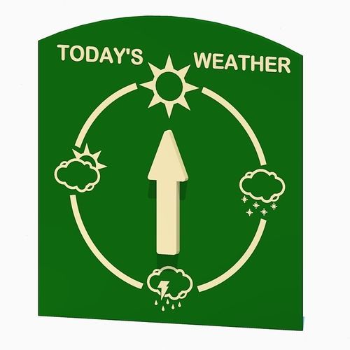 儿童游戏板 - WEATHER - progressive design playgrounds
