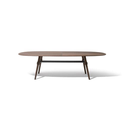 现代风格桌 - AGO - GIORGETTI - 胶合板 / 大理石 / 核桃木桌脚