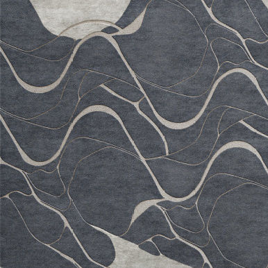 手工簇绒满铺地毯 - FLINES - GIORGETTI - 毛圈 / 割绒 / 丝绒