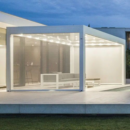 独立凉棚架 - PRIMOŠTEN - CROATIA - Gibus SPA - 金属 / 遮阳板条式 / 生物气候建筑