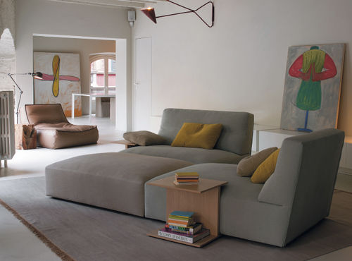 现代风格躺椅 - JOE - Verzelloni - 布料 / Studio Lievore Altherr Molina 工作室设计