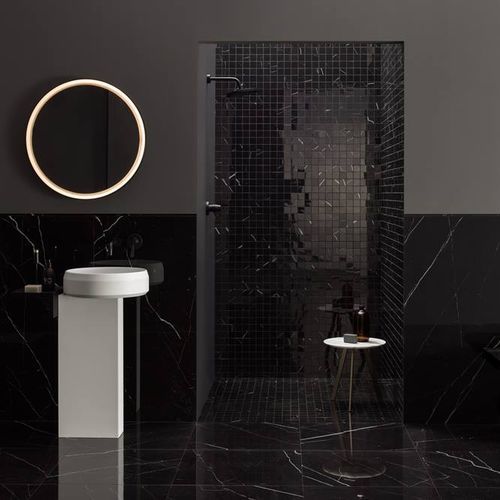 陶土瓷砖 - MARQUINA NERO - LEA CERAMICHE - 天然饰面 / 高亮光 / 室内