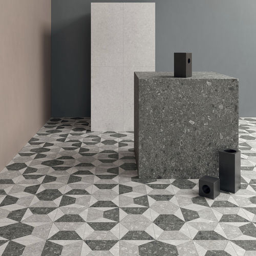 陶土瓷砖 - SIDE STONE : DECORS - LEA CERAMICHE - 天然饰面 / 室内 / 浴室