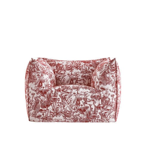 现代风格扶手椅 - Le Bambole x Stella McCartney - B&B Italia - 布料 / 聚乙烯 / 彩色