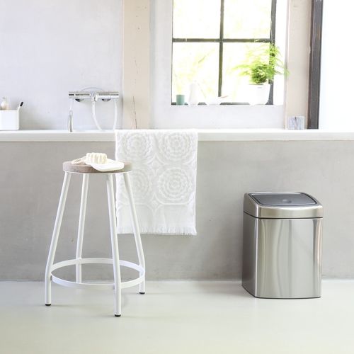 浴室垃圾桶 - TOUCH BIN® 4772 series - Brabantia International - 壁挂 / 钢 / 现代风格