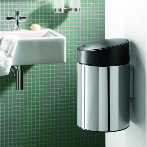 浴室垃圾桶 - SLIDE 397127 - Brabantia International - 壁挂 / 钢 / 现代风格