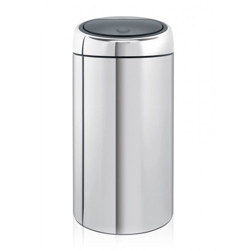 厨房垃圾桶 - TOUCH BIN®-390821 - Brabantia International - 不锈钢 / 现代风格 / 单