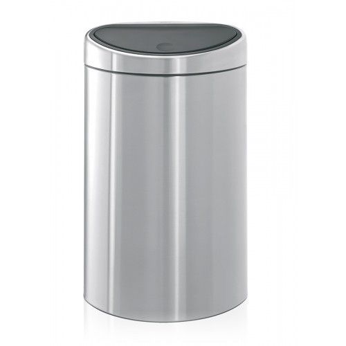 厨房垃圾桶 - TOUCH BIN®-348549 - Brabantia International - 不锈钢 / 现代风格 / 单