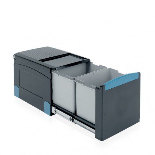 厨房垃圾桶 - 395666 - Brabantia International - 塑料 / 现代风格 / 双