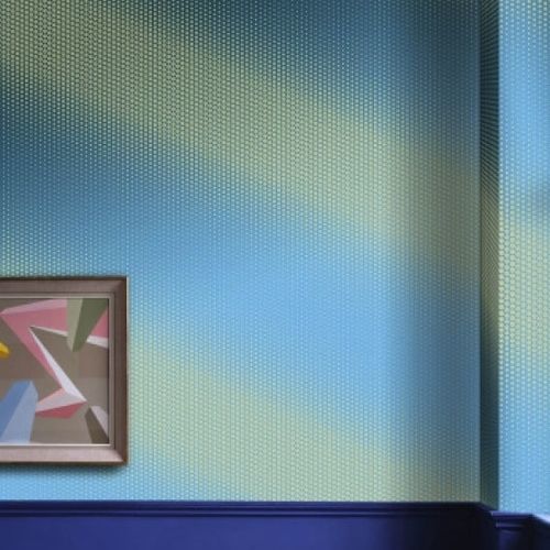 现代风格墙纸 - DOT series - Farrow & Ball - 几何图案 / 红色 / 绿色