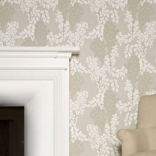 现代风格墙纸 - WISTERIA series - Farrow & Ball - 印花 / 黄色 / 红色