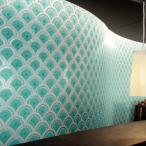 高亮光马赛克 - LOOP  - BISAZZA - 室内 / 客厅 / 墙面