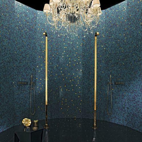 金质马赛克 - CATERINA - BISAZZA - 玻璃 / 高亮光 / 室内
