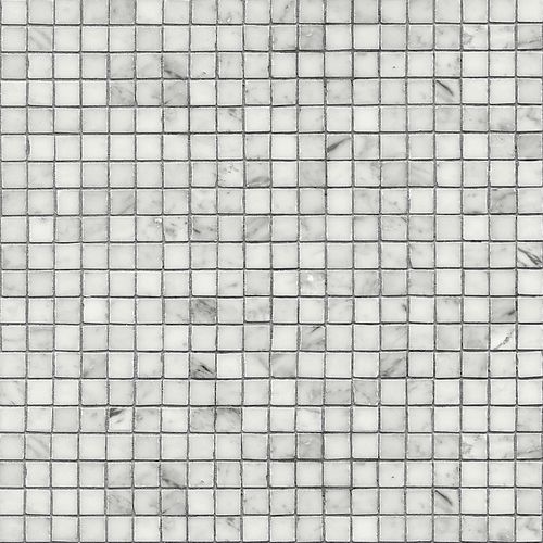 大理石马赛克 - BIANCO CARRARA - BISAZZA - 高亮光 / 室内 / 客厅