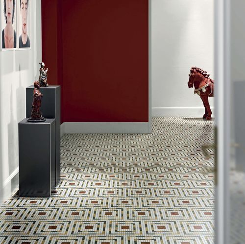 大理石马赛克 - ELTHAM RED - BISAZZA - 高亮光 / 室内 / 客厅