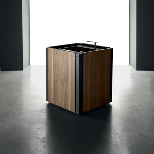 不锈钢厨房水槽柜 / 木质 - ONO WATER - BINOVA S.p.A. - Dekton®材料 / 家用