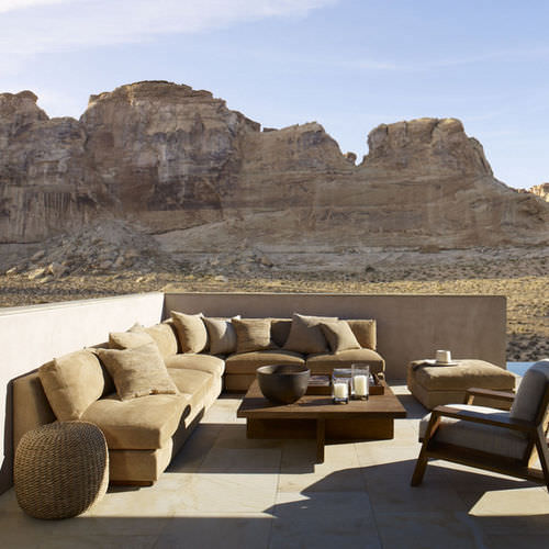 组合沙发 - DESERT MODERN - Ralph Lauren Home - 现代风格 / 户外 / 布料