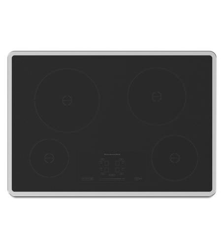 电磁感应灶台 - KICU500XSS - KitchenAid - 4眼 / 嵌入式 / 带杠杆