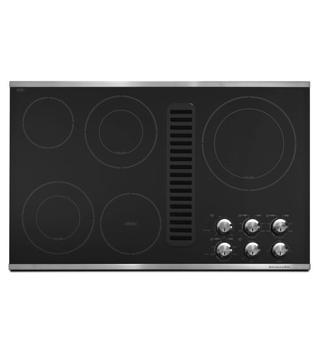 电动灶台 - KECD867XSS - KitchenAid - 6眼 / 嵌入式 / 带杠杆