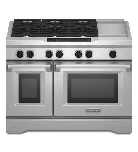 燃气组合灶 - KDRS483VSS - KitchenAid