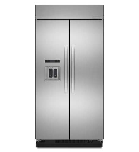 美式冰箱 -  KSSC48QVS - KitchenAid - 家用 / 嵌入式 / 不锈钢