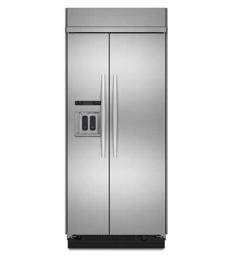 美式冰箱 - KSSC36QTS - KitchenAid - 家用 / 独立式 / 不锈钢