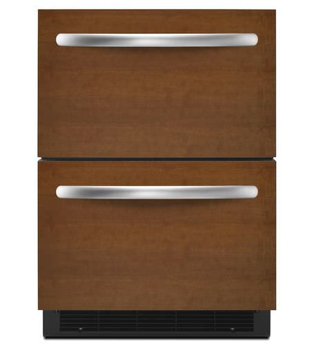 抽屉冰箱 - KDDO24CVX - KitchenAid - 家用 / 独立式 / 木质
