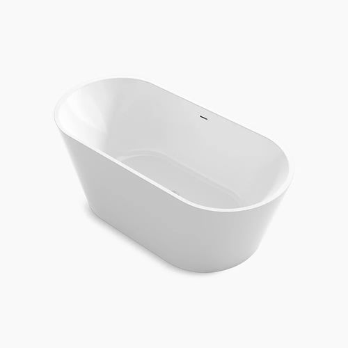 椭圆浴缸 - EVOK™ - Kohler - 自承重 / 住宅用 / 丙烯塑料