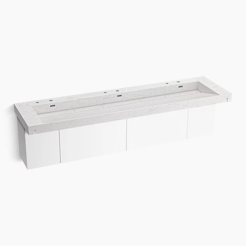 悬挂式台盆 - CONSTELLATION™ - Kohler - 坚硬表面 / Corian®可丽耐 / 定制