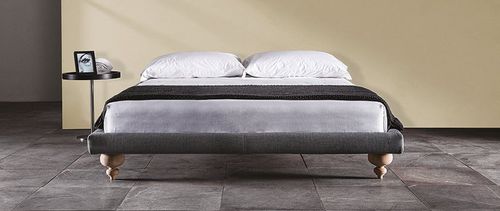 双人床 - 5600 SOMMIER - Vibieffe - 现代风格 / 布艺 / 亚麻