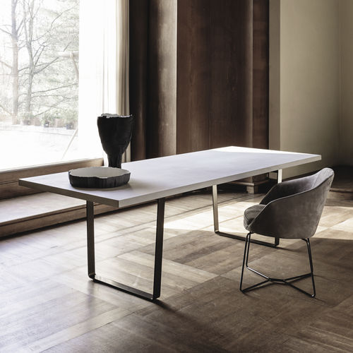 现代风格餐桌 - 9400 RIBBON - Vibieffe - 金属 / MDF / 长方形