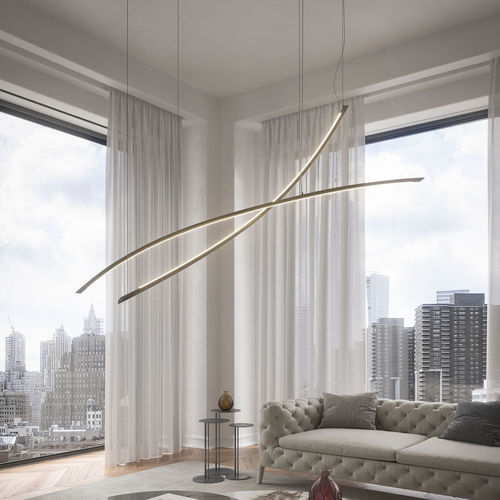 吊灯 - KATANA  - Cattelan Italia - 漆钢 / 现代风格 / 有线