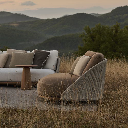 现代风格扶手椅 - ELIO - Tribù - 布料 / 铝制 / Tricord®