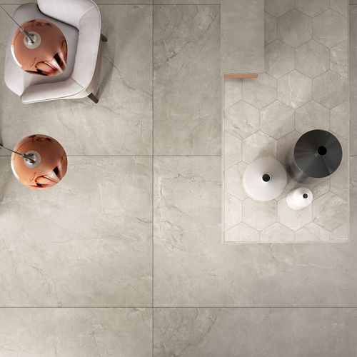 陶土瓷砖 - ELEMENTS LUX : SILVER GREY - CERAMICHE KEOPE - 高亮光 / 室内 / 墙面