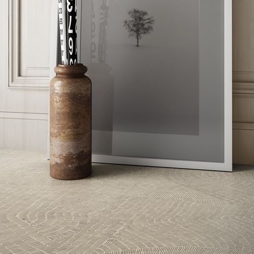 陶土瓷砖 - FOSSIL BEIGE - CERAMICHE REFIN - 凹凸 / 室内 / 浴室