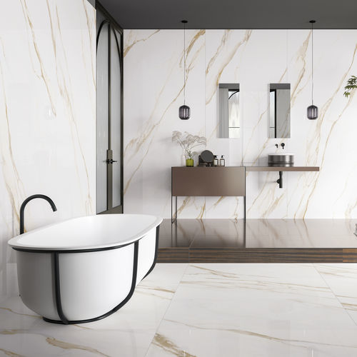 陶土瓷砖 - PRESTIGIO CALACATTA ORO - CERAMICHE REFIN - 哑光 / 抛光 / 室内