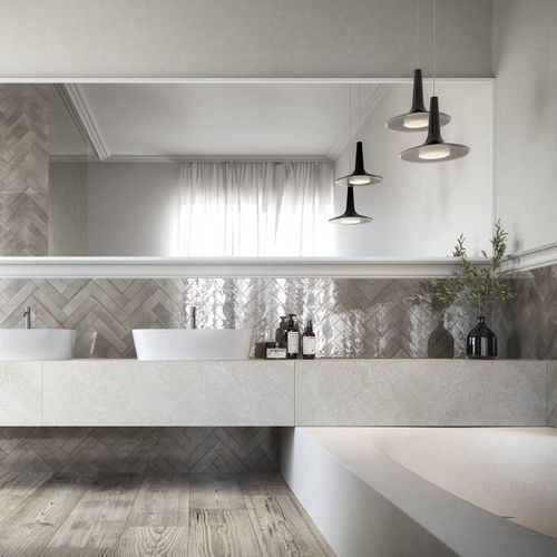 陶瓷砖 - HALO CHROME - CERAMICHE REFIN - 高亮光 / 室内 / 浴室