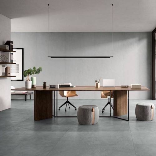 陶土瓷砖 - CREOS SHADOW  - CERAMICHE REFIN - 抛光 / 室内 / 客厅