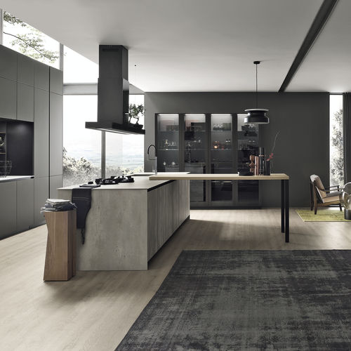 现代风格厨房 - ALIANT - STOSA CUCINE - 木质 / 玻璃 / HPL