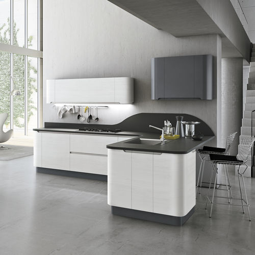 现代风格厨房 - BRING - STOSA CUCINE - 木质 / 层压材料 / 岛台式