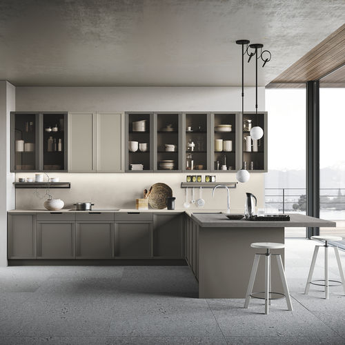 现代风格厨房 - NEWPORT - STOSA CUCINE - 栎木 / 白蜡木 / 石材