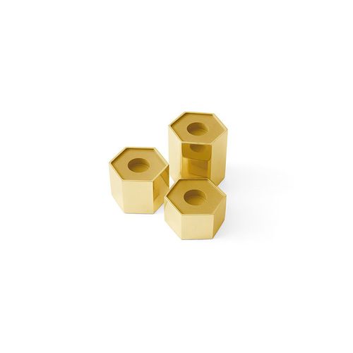 黄铜烛台 - HEXGONAL - Gallotti&Radice