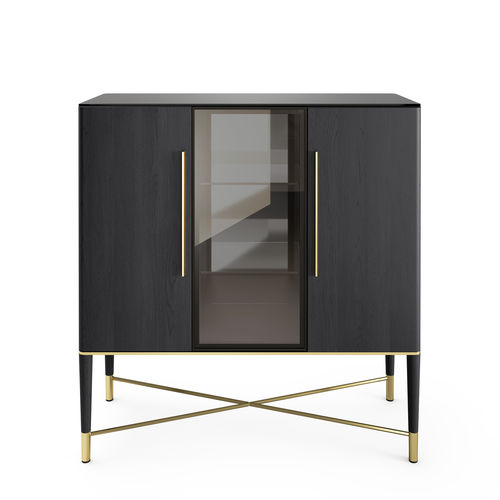 餐具柜 - TAMA VITRINE - Gallotti&Radice - 现代风格 / 白蜡木 / 漆木