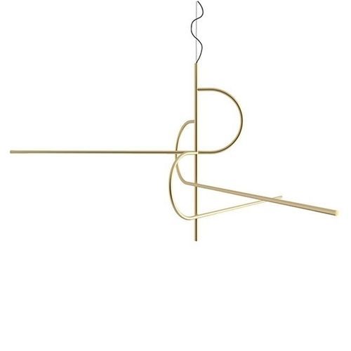 吊灯 - KEY-TO-HEAVEN - Gallotti&Radice - 黄铜 / 现代风格 / 有线