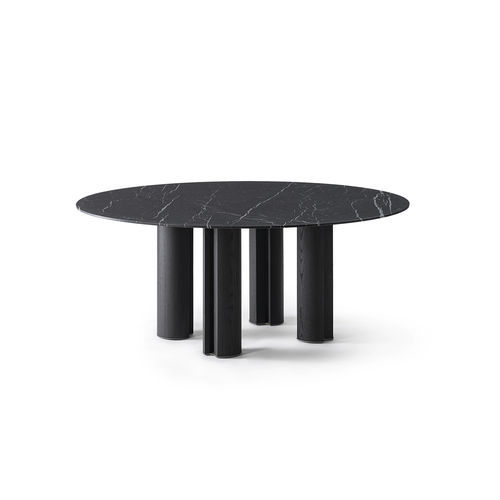 现代风格桌 - SIMPÒDIO W    - Gallotti&Radice - 水晶 / 大理石 / 梣木桌脚
