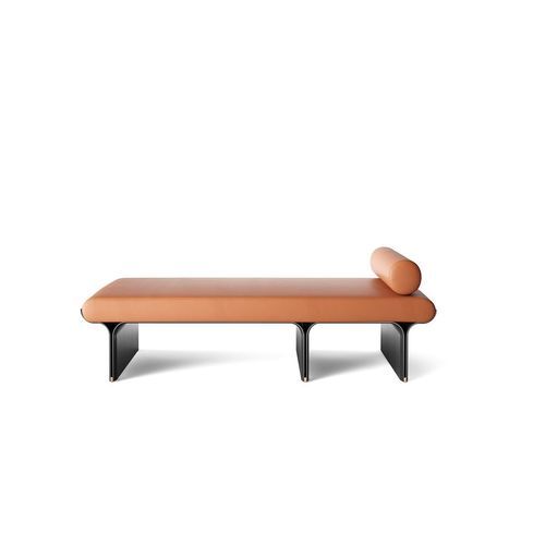 现代贵妃沙发椅 - STAMI DAYBED - Gallotti&Radice - 布料 / 异国木材 / 聚氨酯发泡