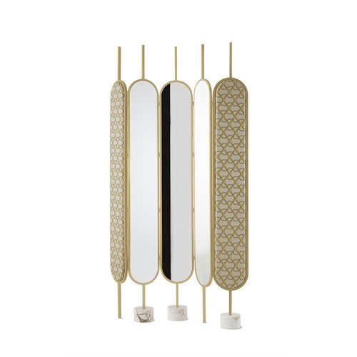木质空间隔断 - CHLO&Eacute; - Gallotti&Radice - 金属 / 黄铜 / 大理石